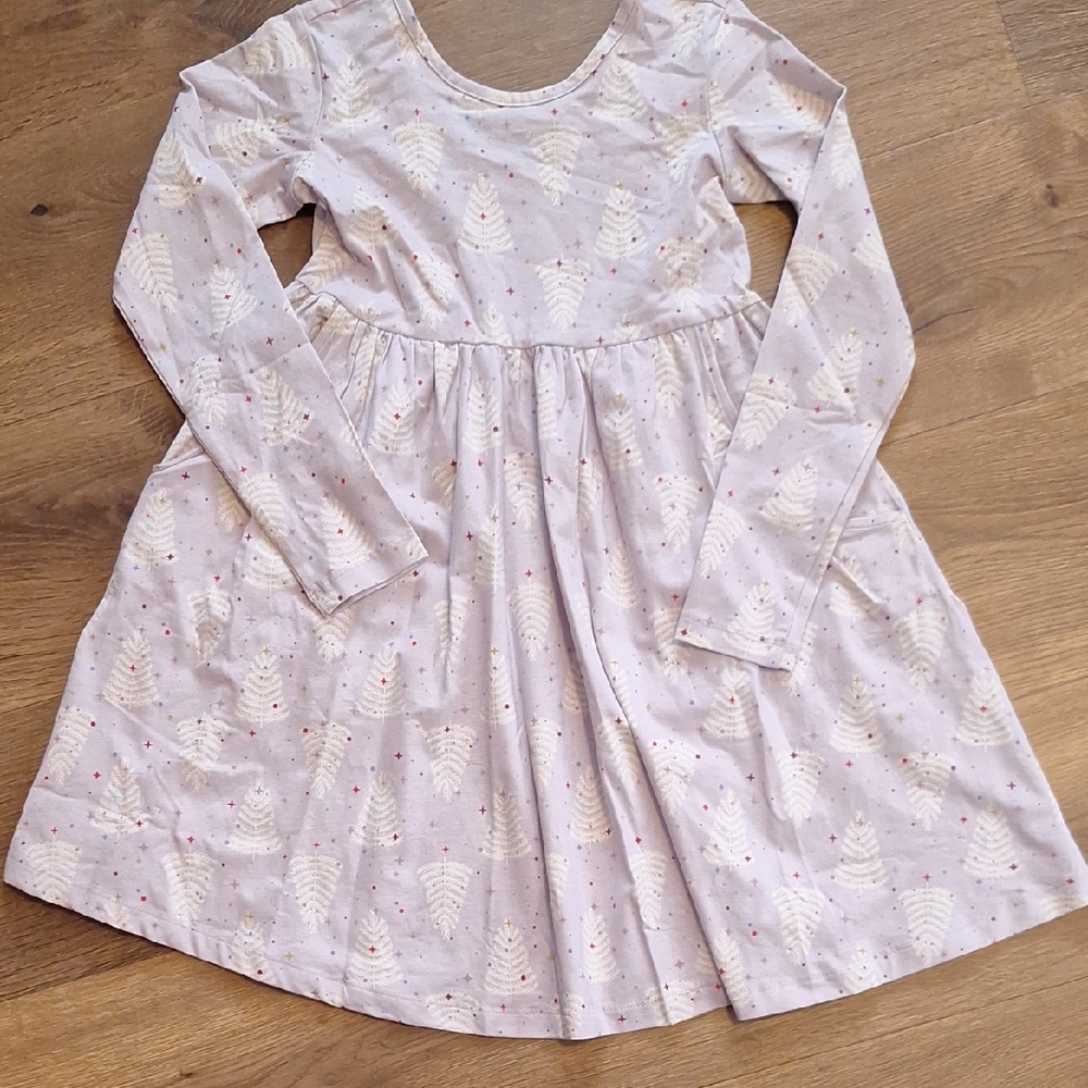 Hanna Andersson Light Purple Kids Dress
